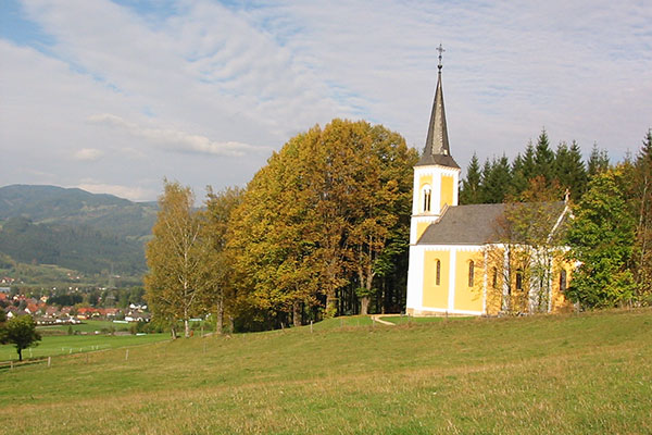 Blick au die Gölkkapelle